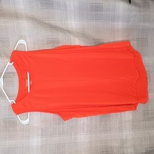 3/$10 (d2-1) bright orange tank XL